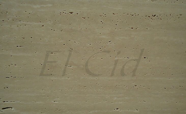 travertino clásico acabado pulido poro abierto